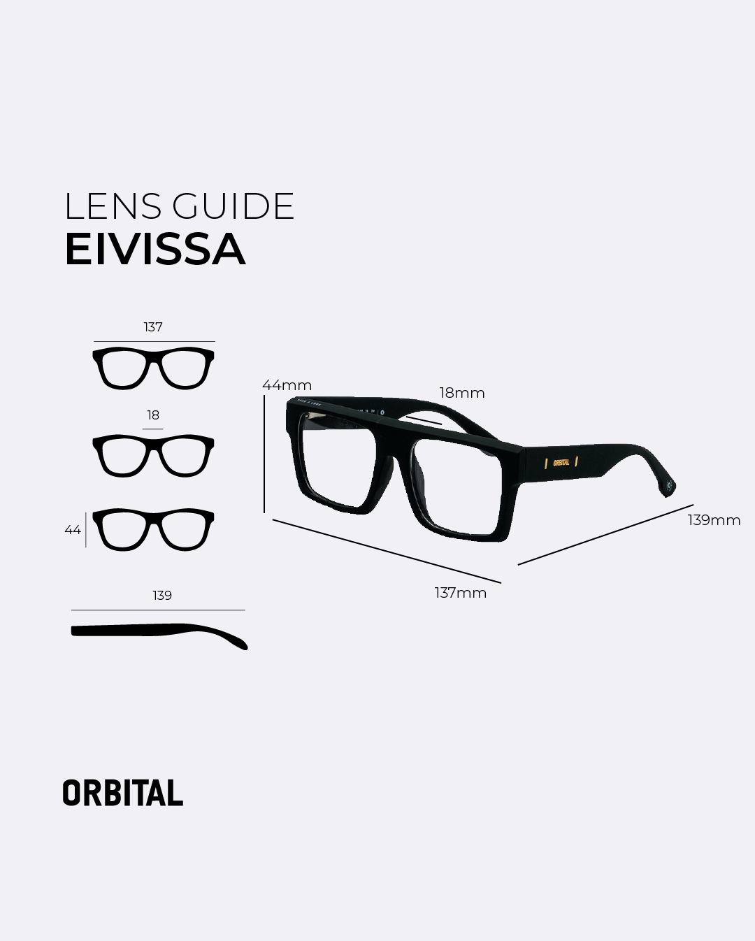 Lente de sol EIVISSA ORBITAL