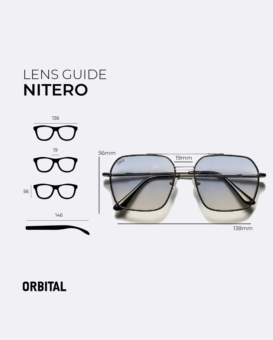 Lente de sol NITERO ORBITAL