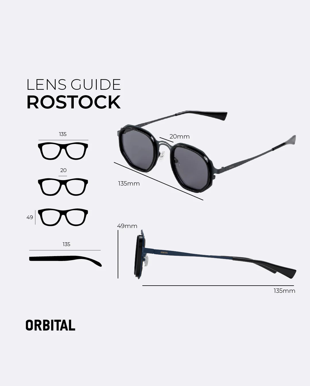 Lente de sol ROSTOCK ORBITAL